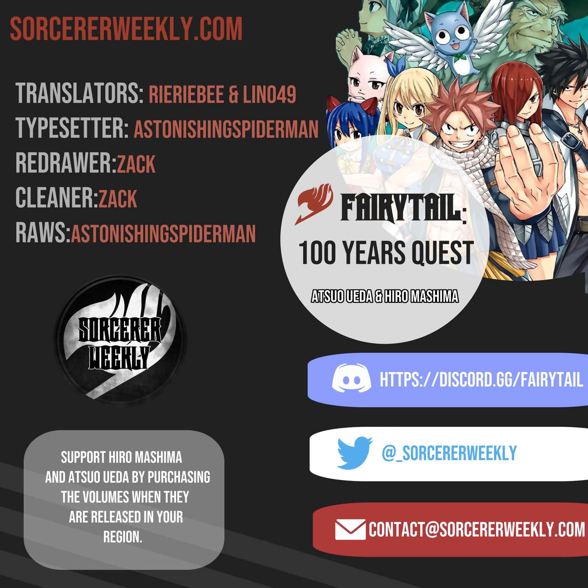 Fairy Tail: 100 Years Quest Chapter 29 page 1