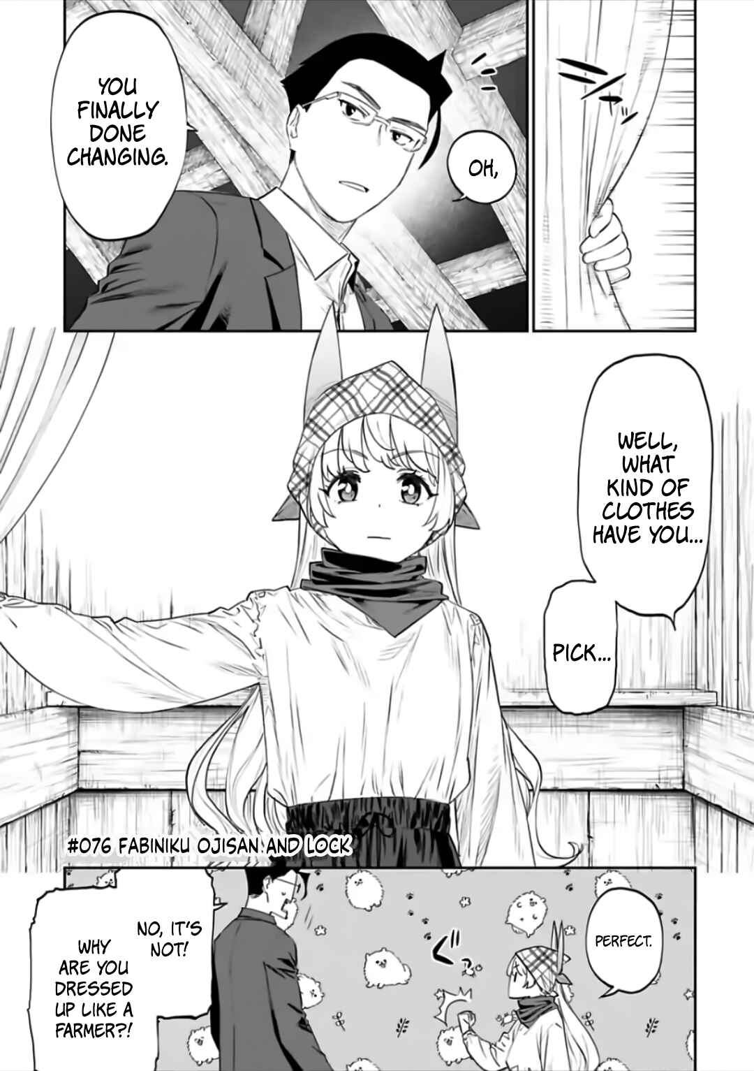 Fantasy Bishoujo Juniku Ojisan to Chapter 76 page 0