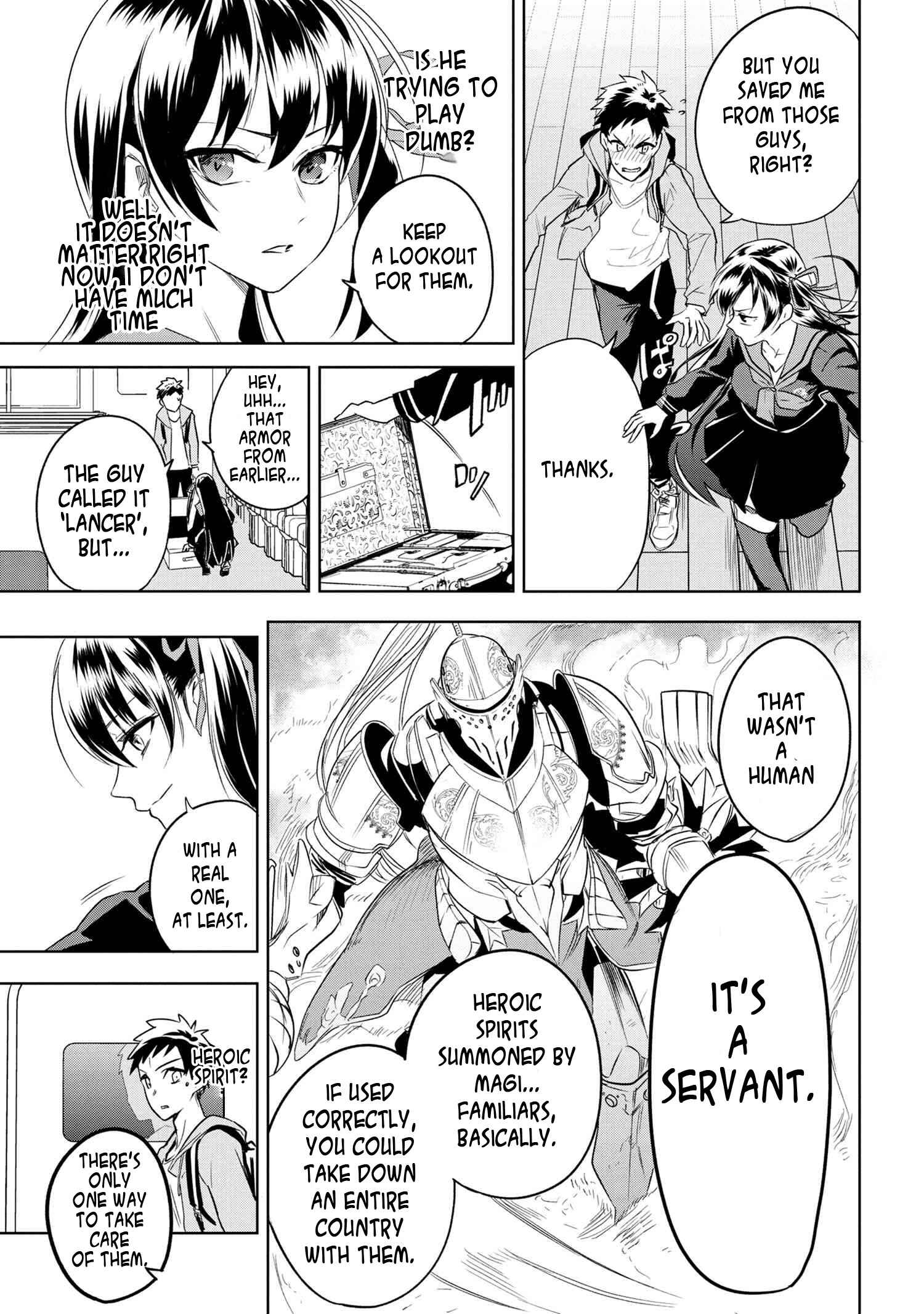 Fate/type Redline Chapter 1 page 40