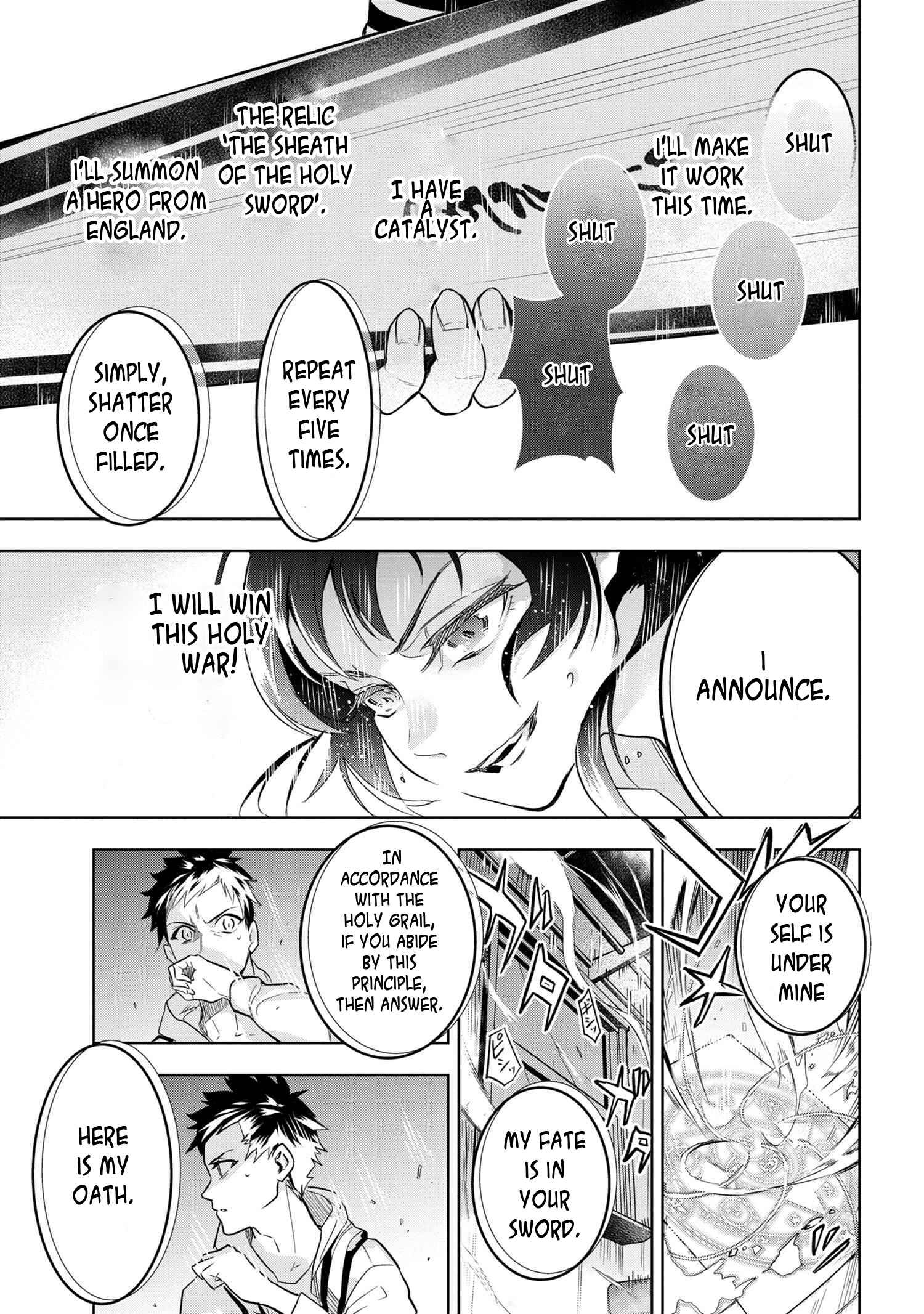 Fate/type Redline Chapter 1 page 42