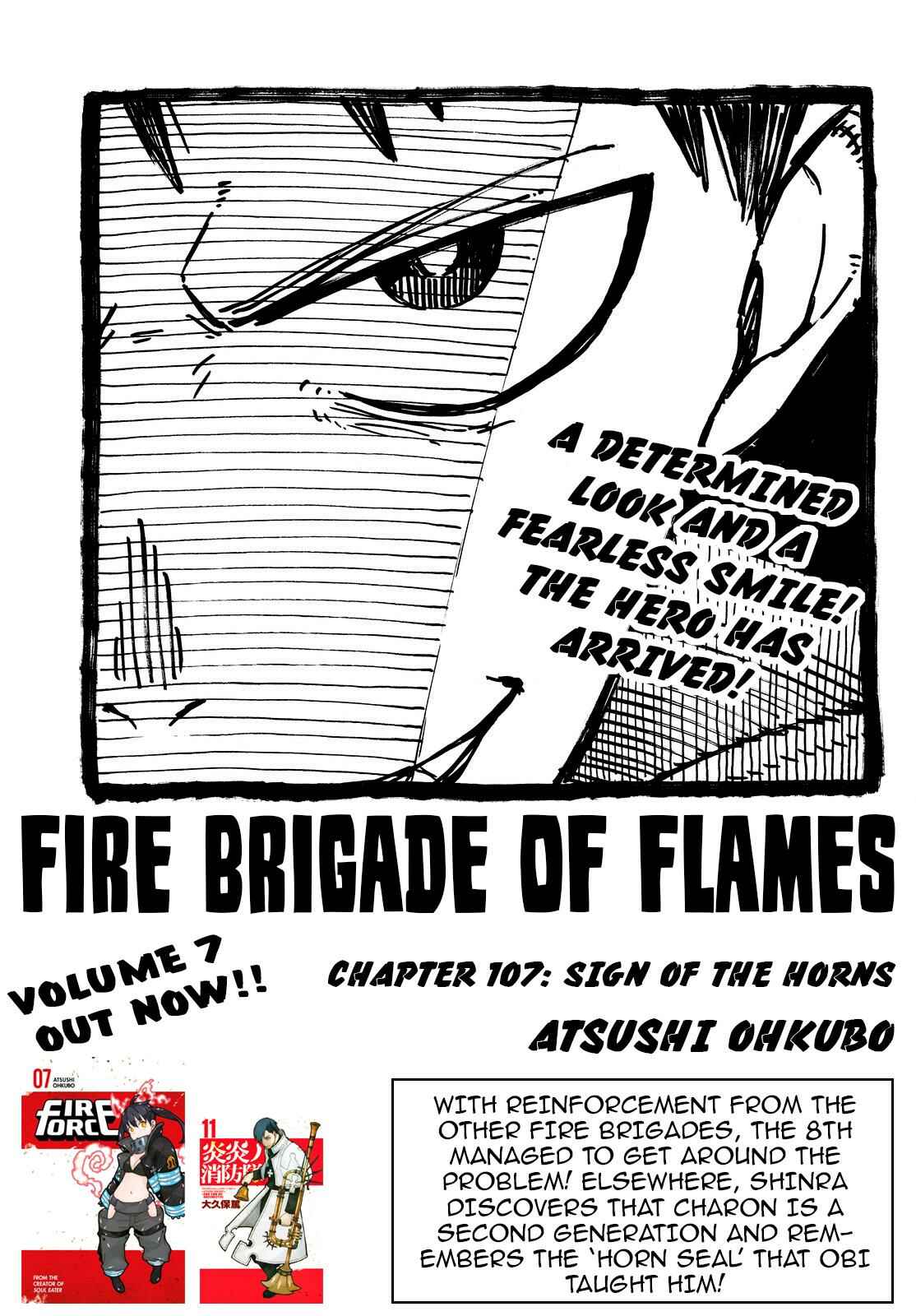 Fire Force Chapter 107 page 0