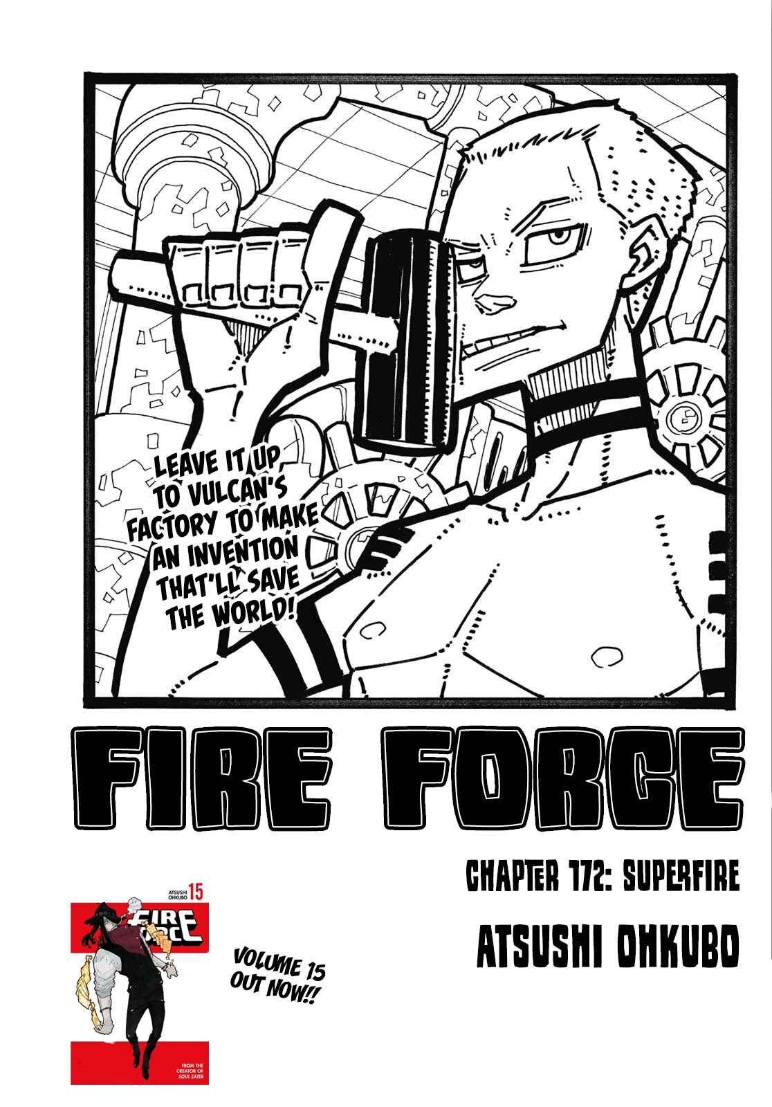Fire Force Chapter 172 page 0