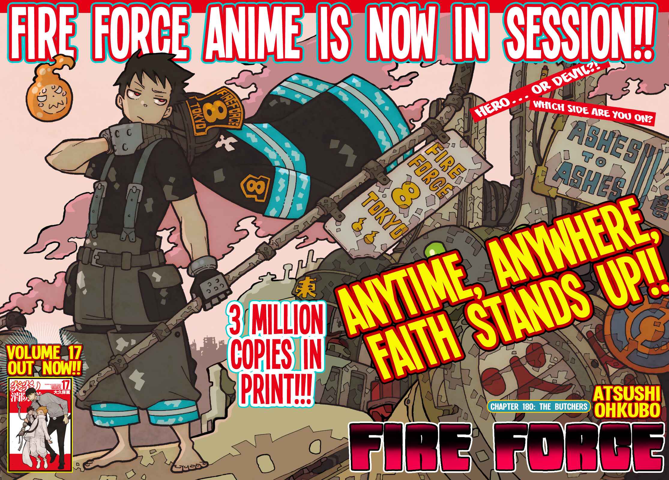Fire Force Chapter 180 page 0