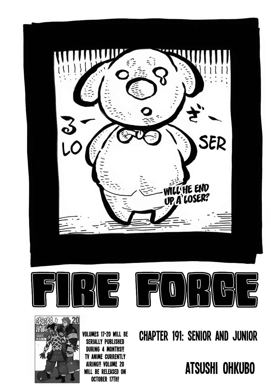 Fire Force Chapter 191 page 0