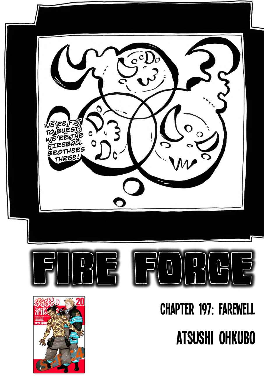 Fire Force Chapter 197 page 0