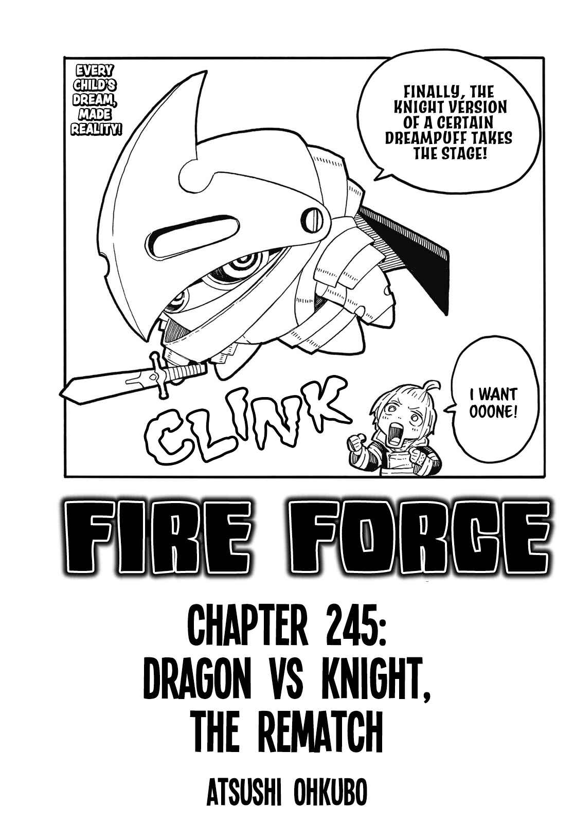 Fire Force Chapter 245 page 0