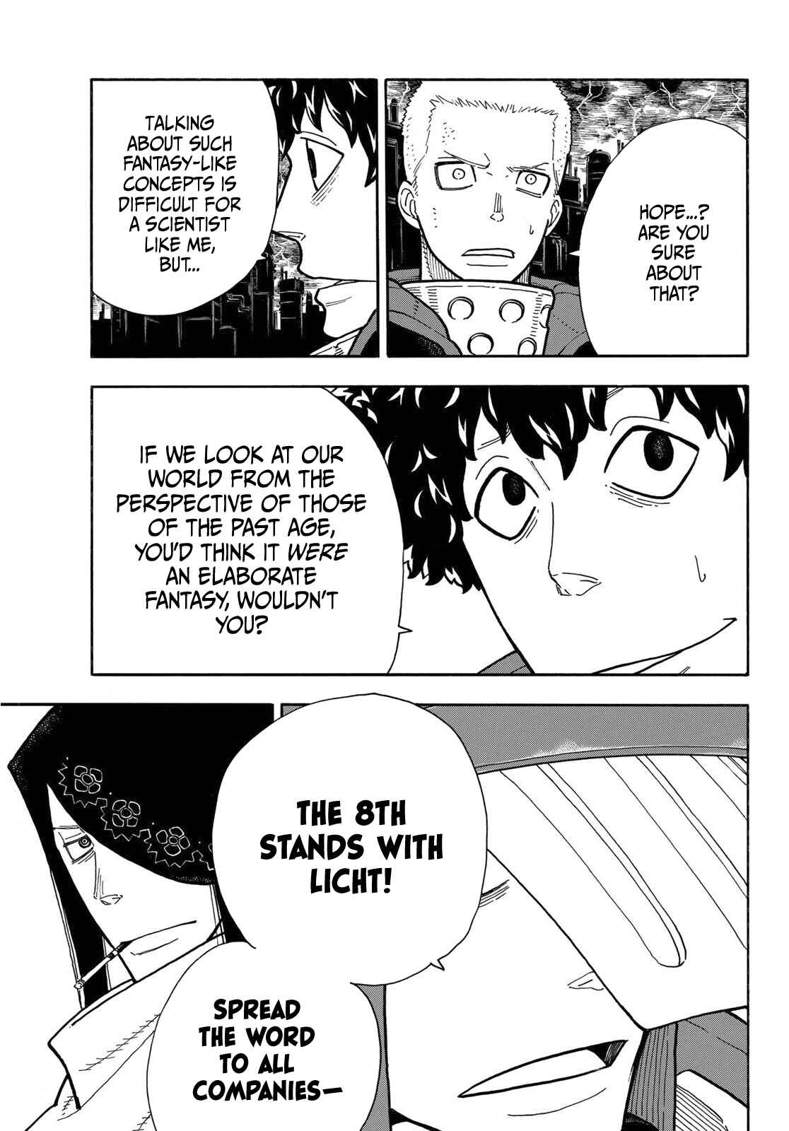 Fire Force Chapter 254 page 11