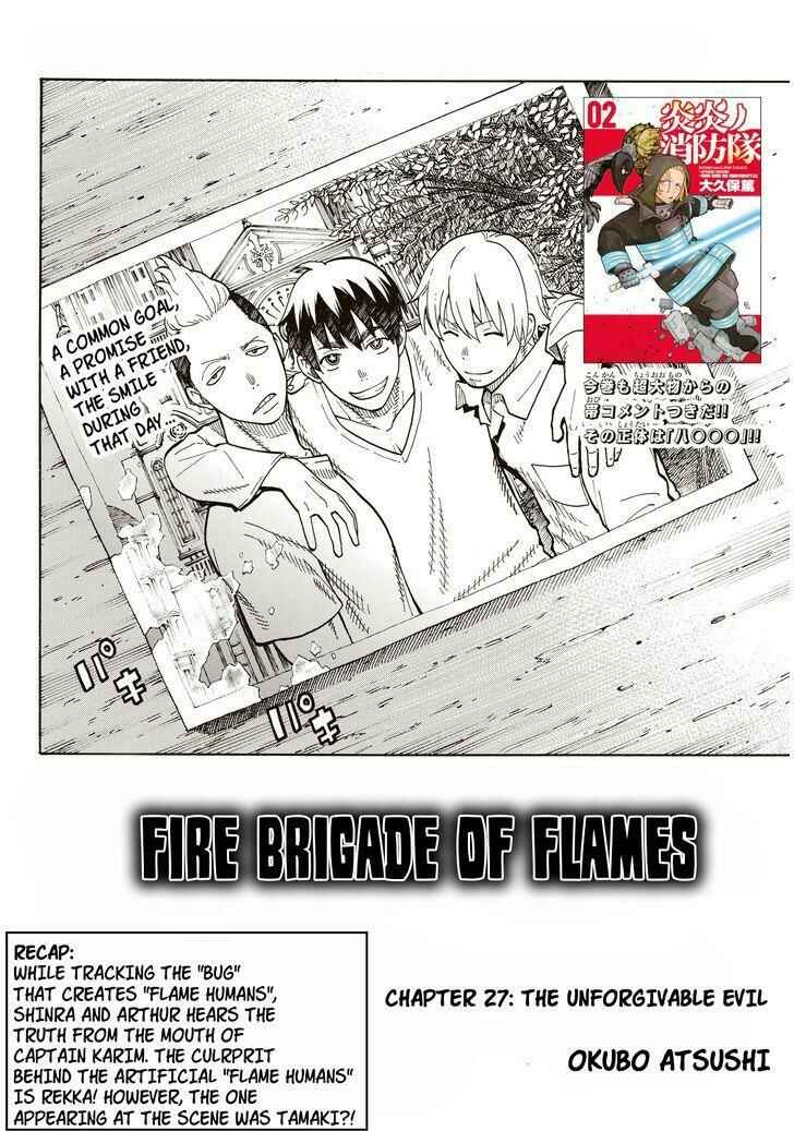 Fire Force Chapter 27 page 1