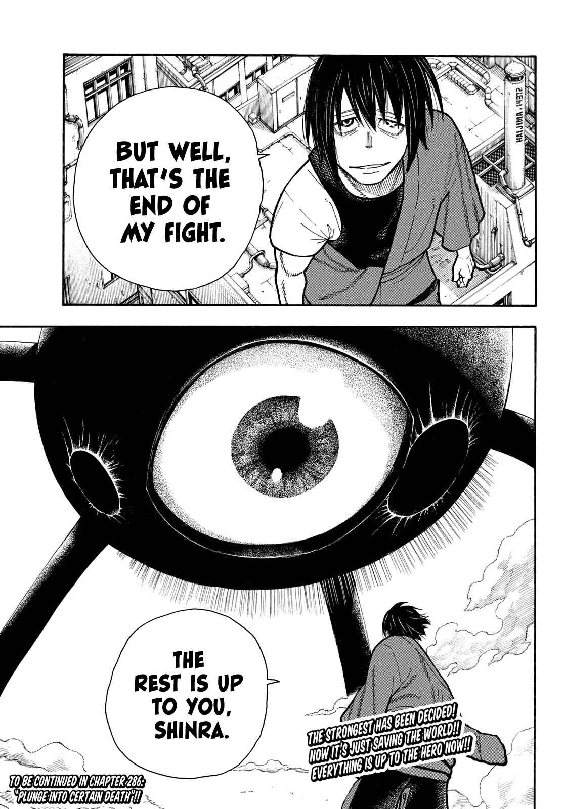 Fire Force Chapter 285 page 17