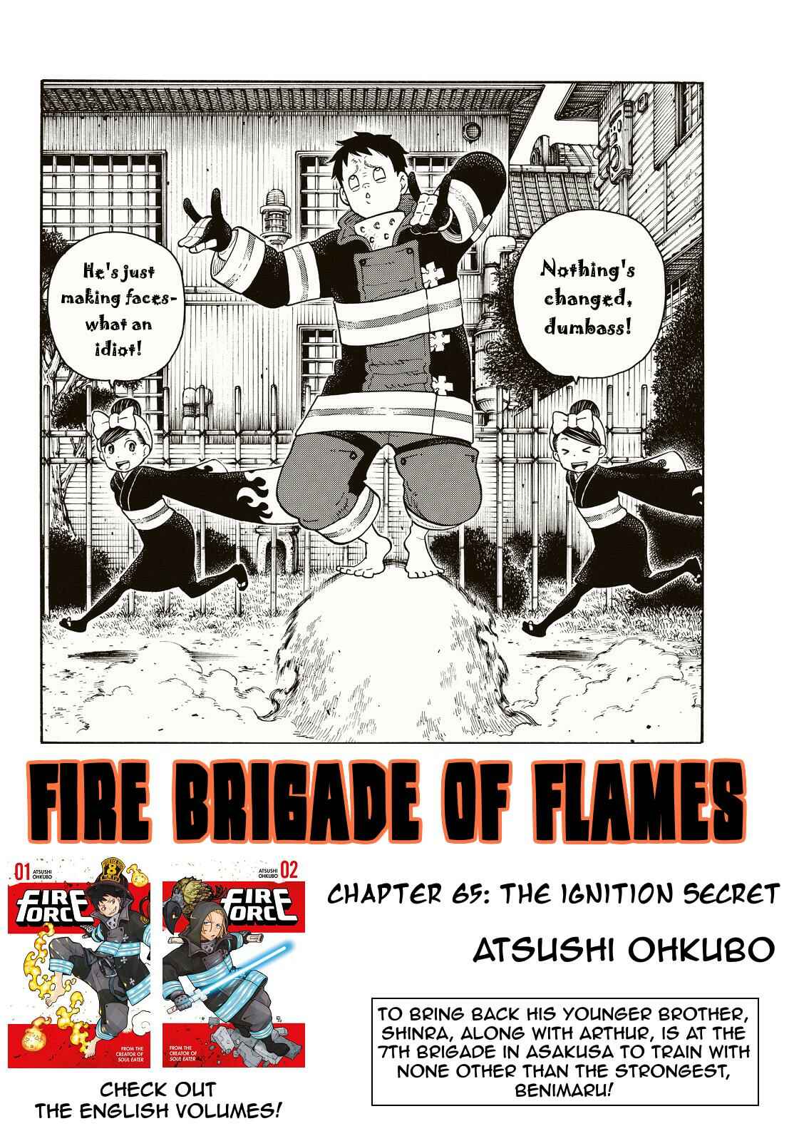 Fire Force Chapter 65 page 1