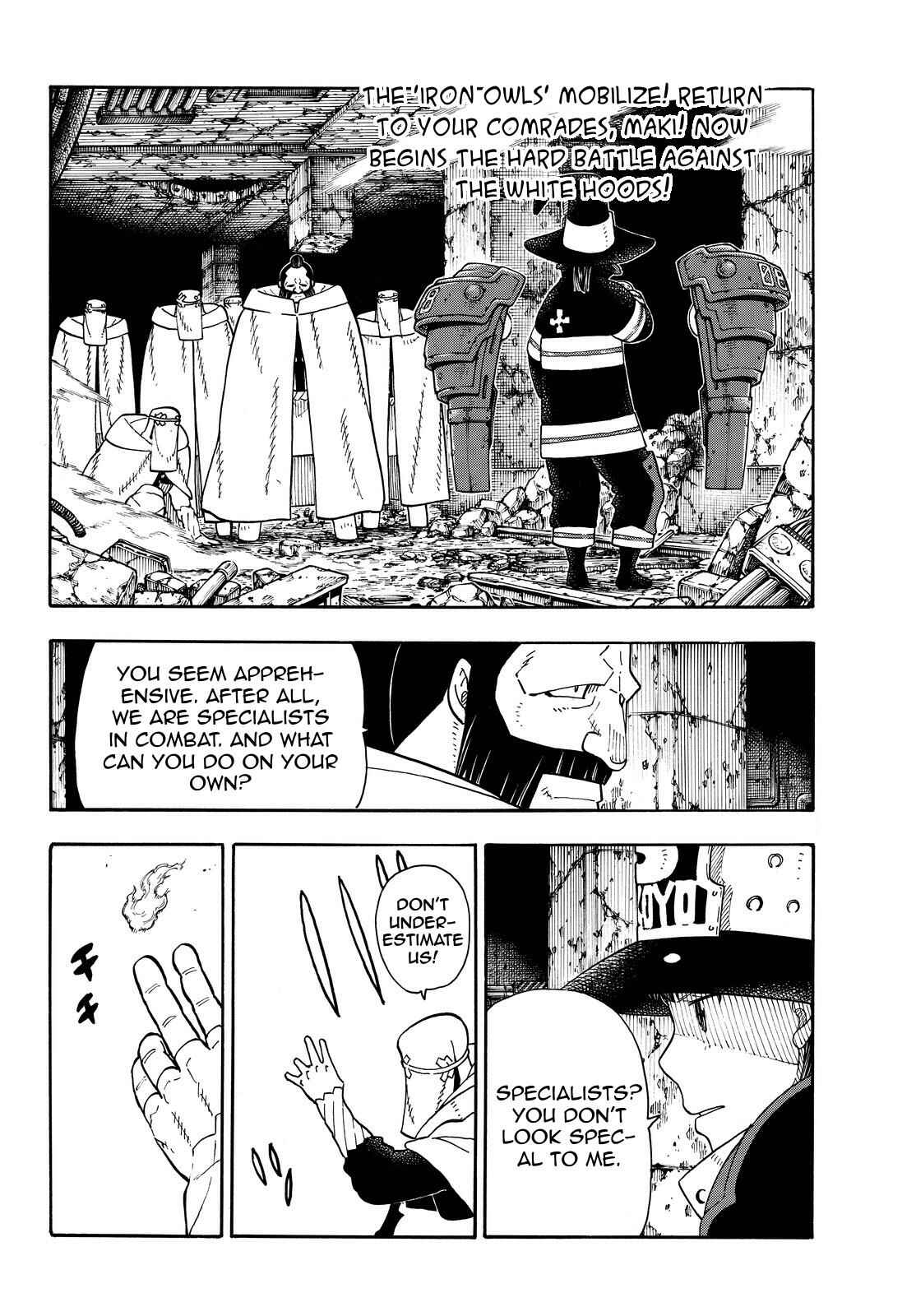 Fire Force Chapter 69 page 1