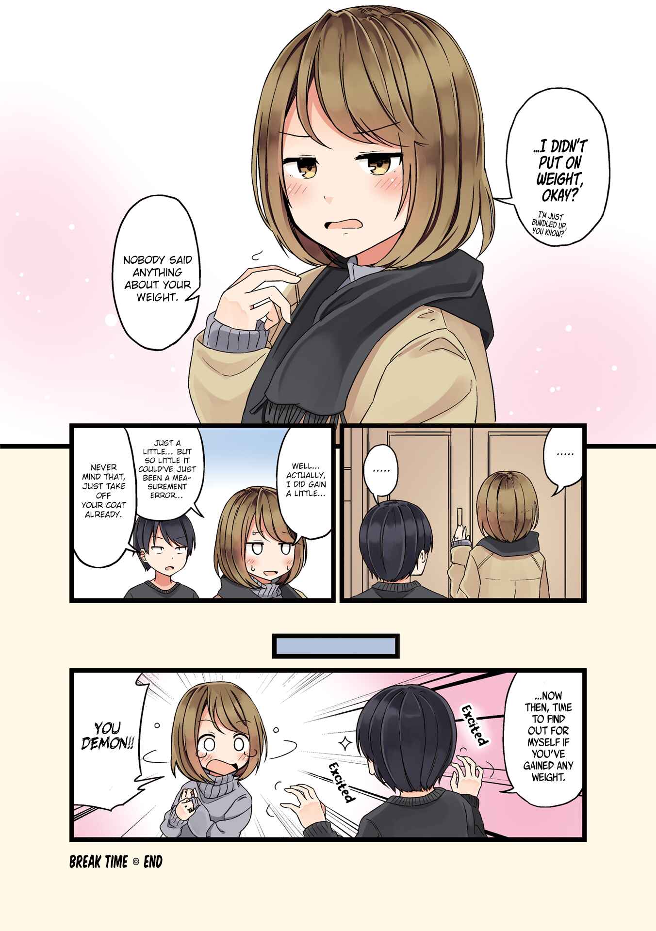 First Comes Love, Then Comes Marriage Chapter 10.5 page 1