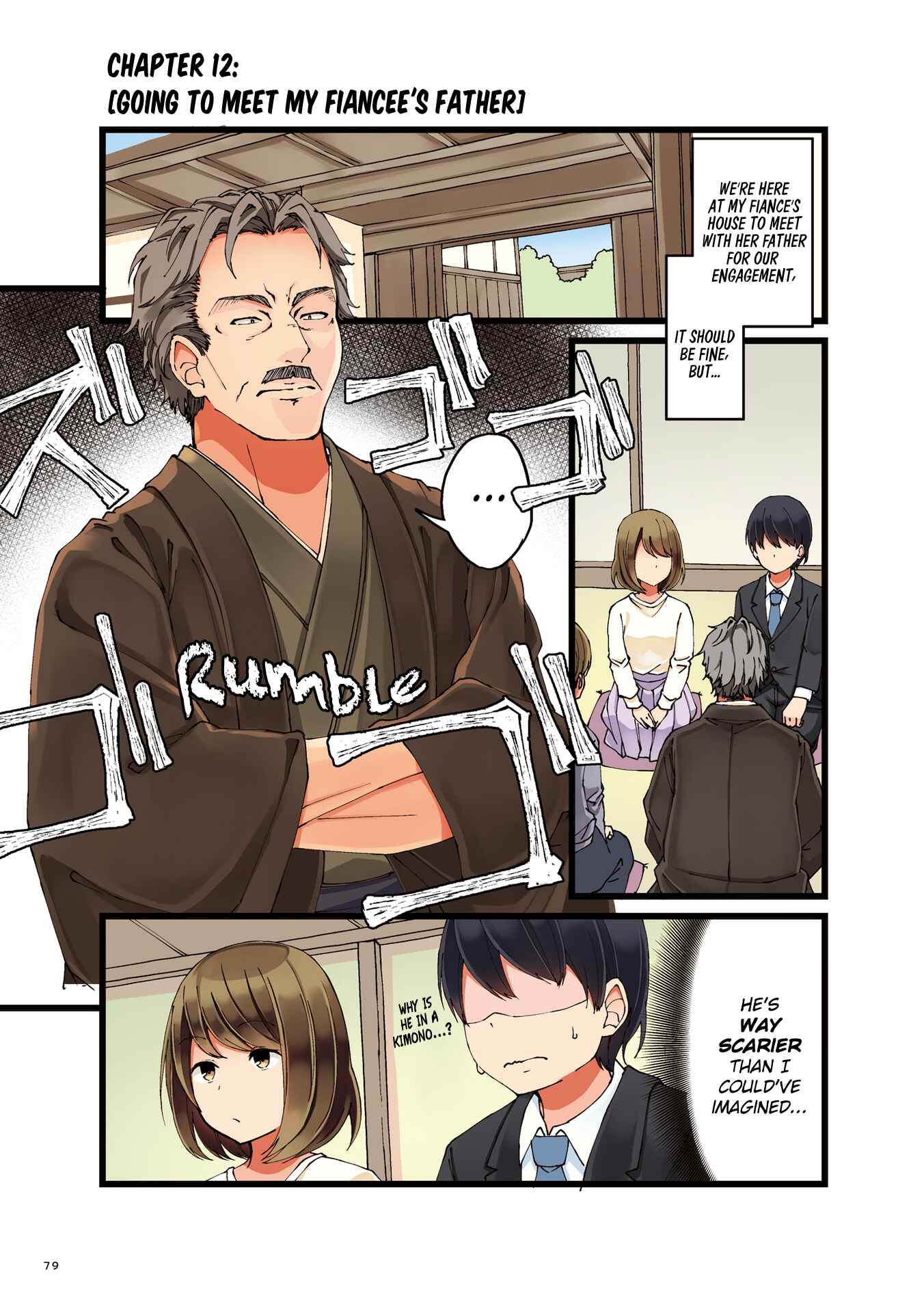 First Comes Love, Then Comes Marriage Chapter 12 page 0