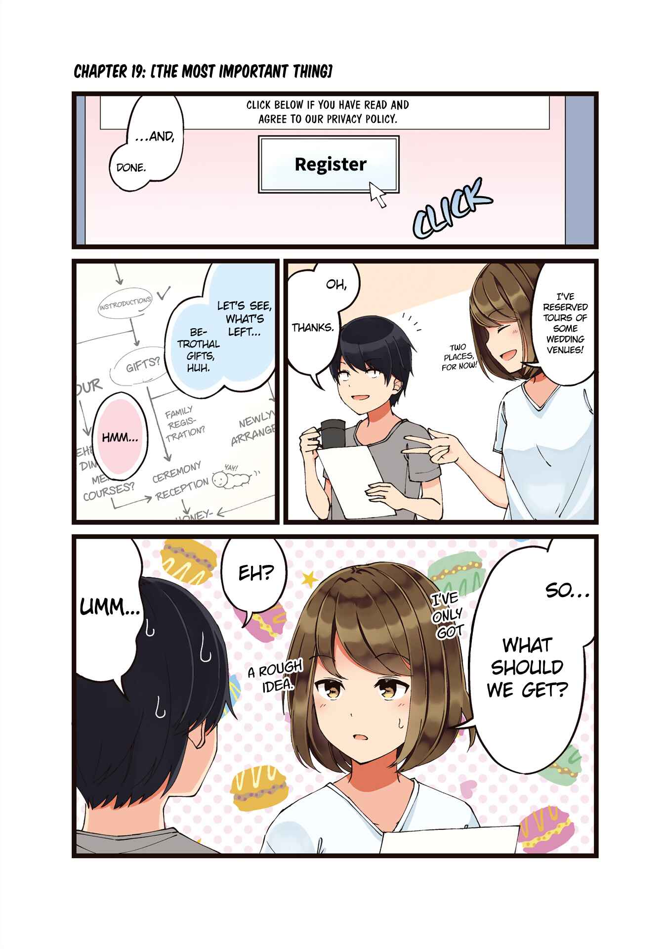 First Comes Love, Then Comes Marriage Chapter 19 page 0