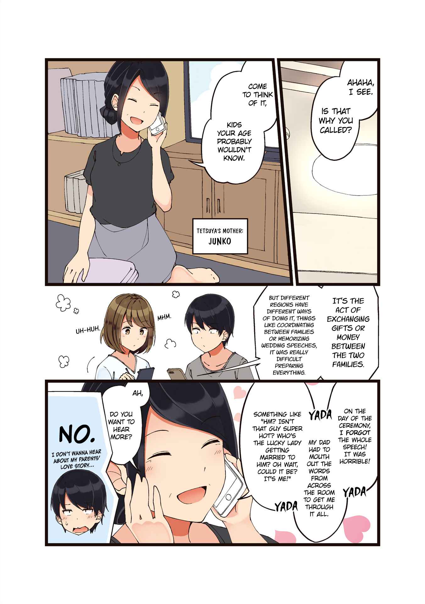 First Comes Love, Then Comes Marriage Chapter 19 page 1