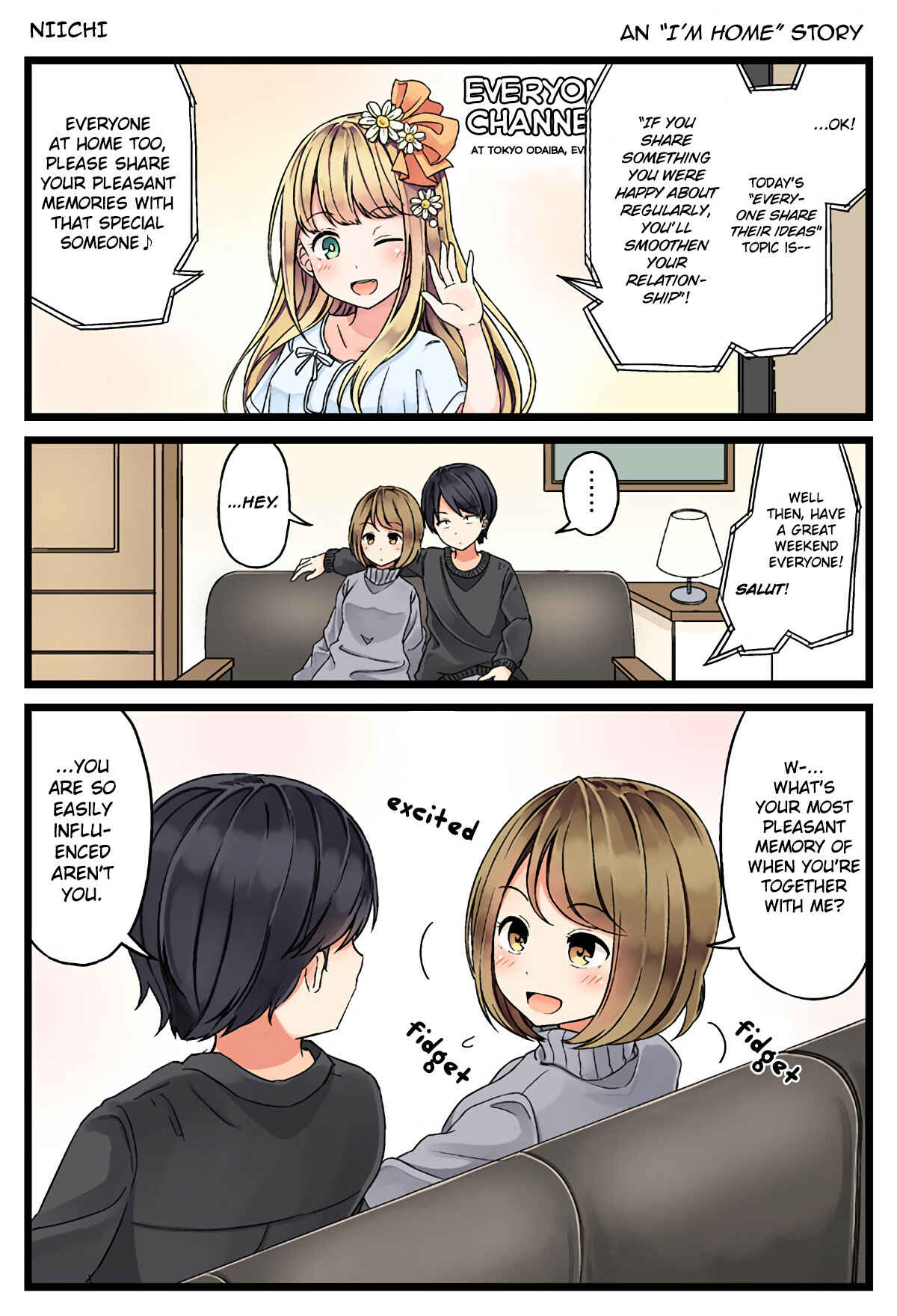 First Comes Love, Then Comes Marriage Chapter 4 page 0