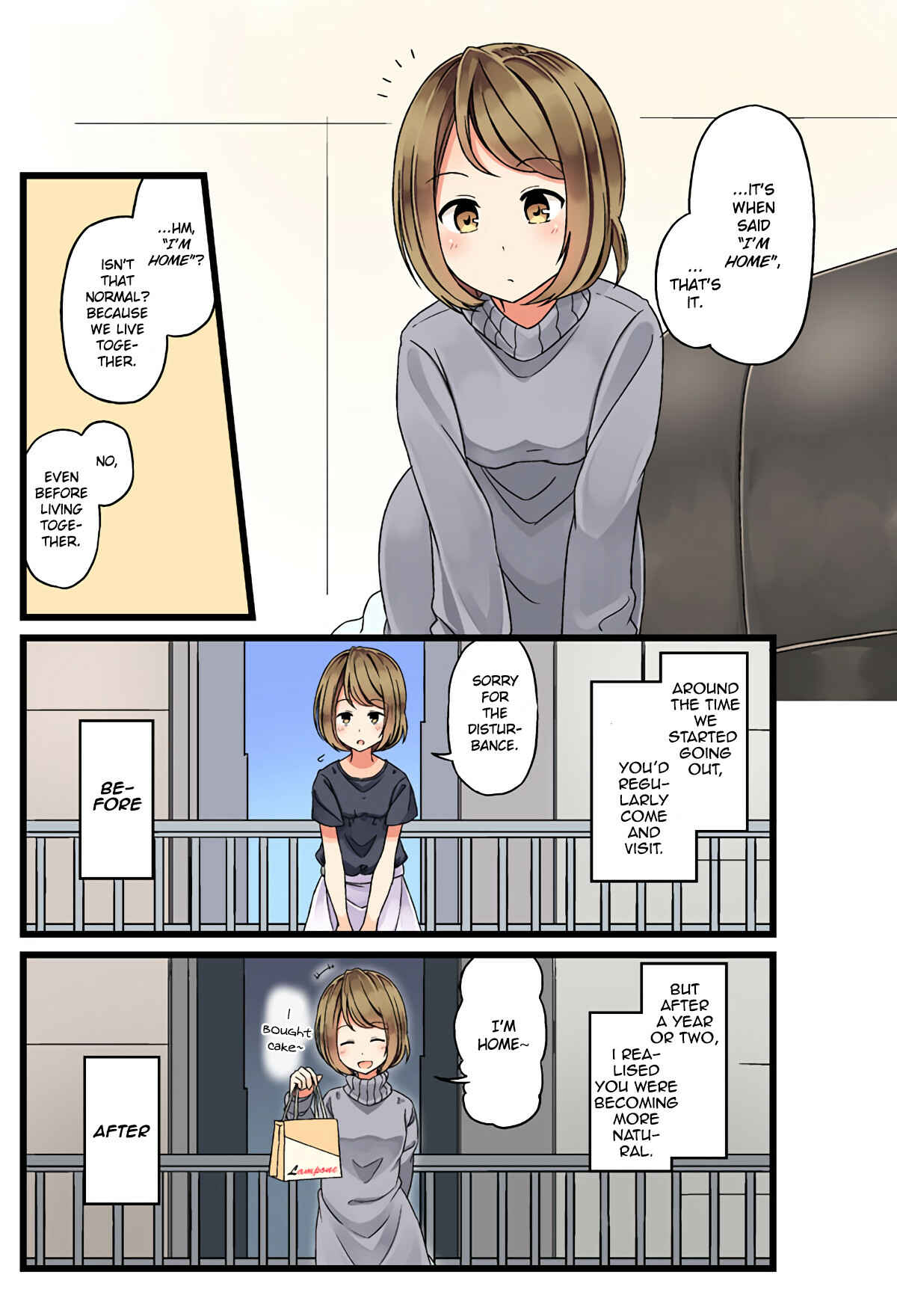 First Comes Love, Then Comes Marriage Chapter 4 page 2