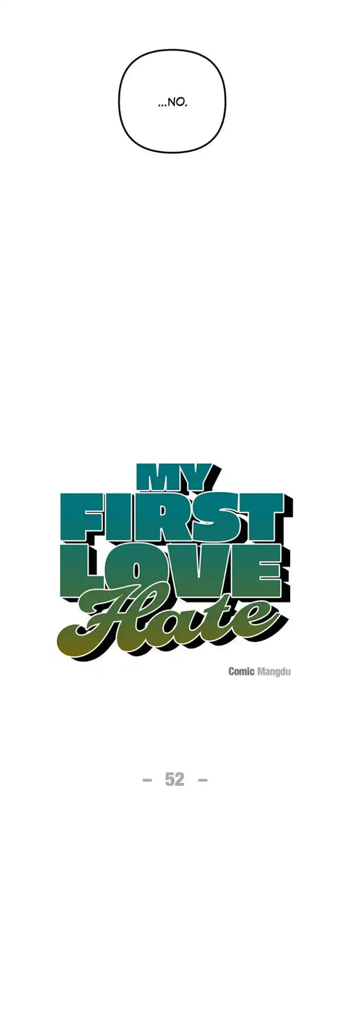 First Love, Lasting Hate Chapter 52 page 10