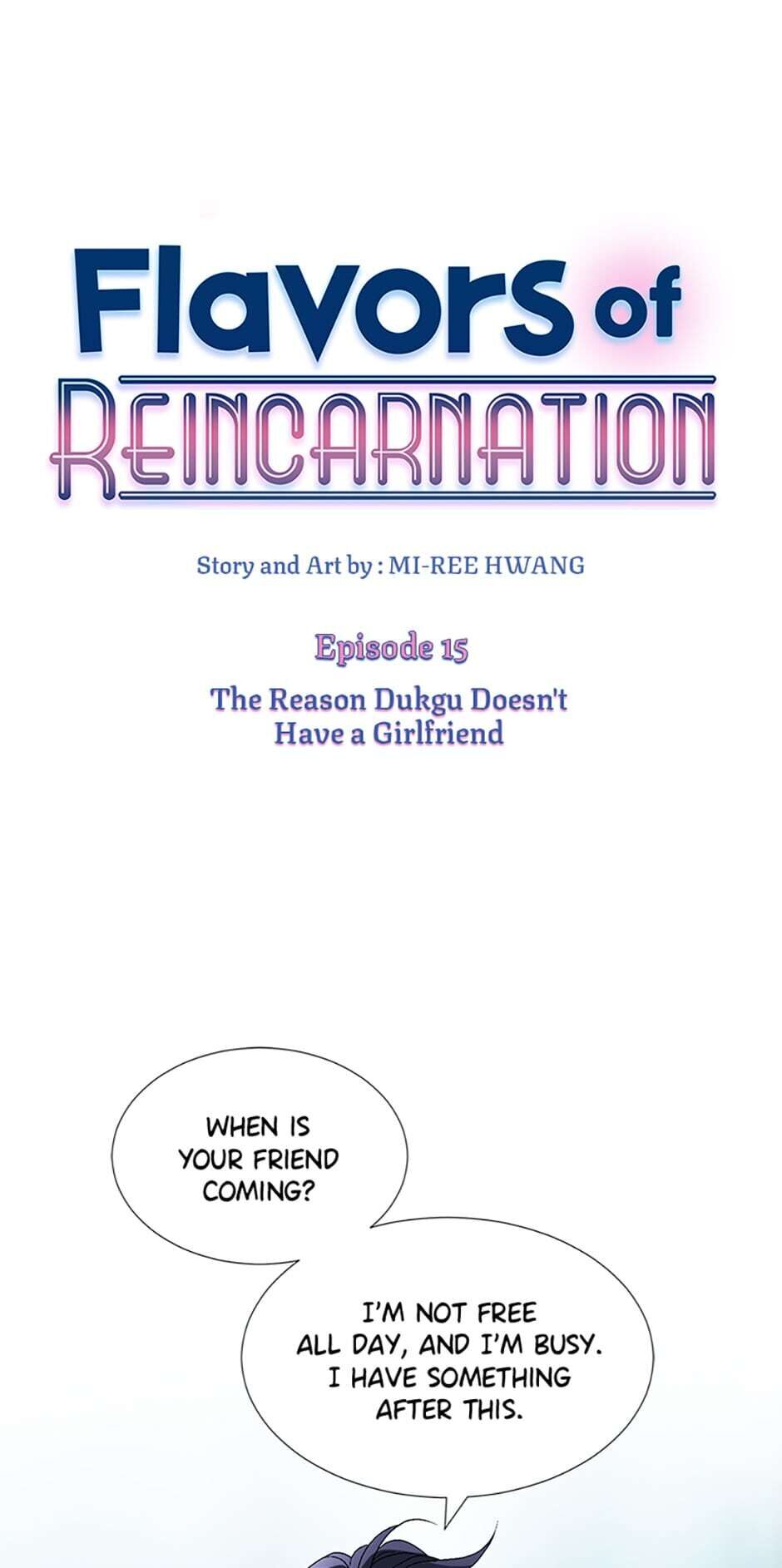 Flavors of Reincarnation Chapter 15 page 0