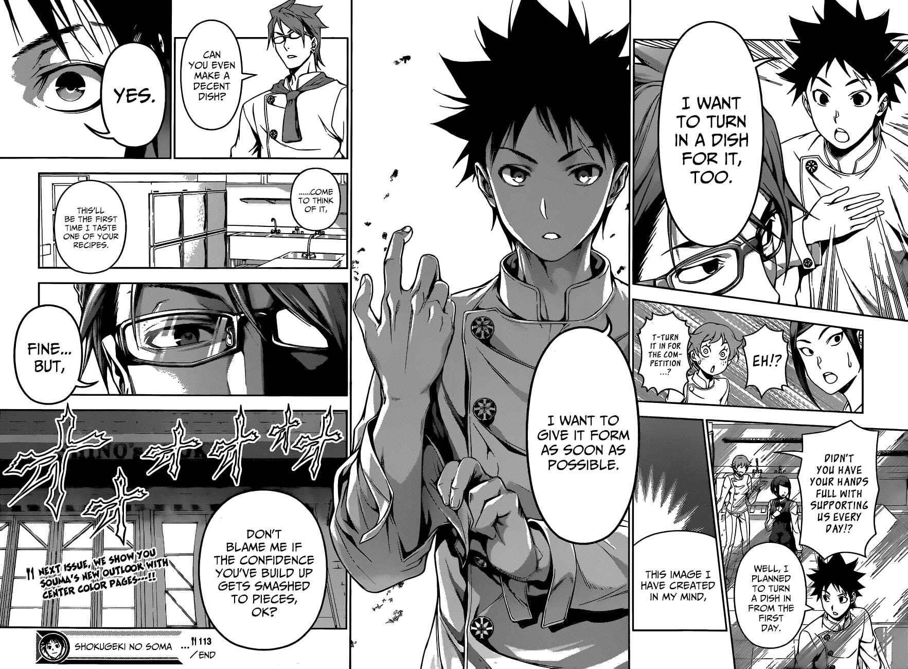 Food Wars!: Shokugeki no Soma Chapter 113 page 19