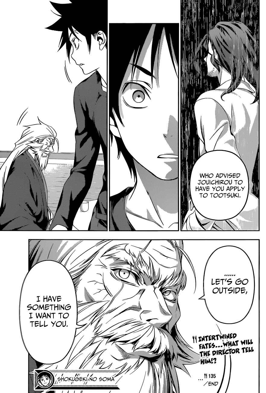 Food Wars!: Shokugeki no Soma Chapter 135 page 19