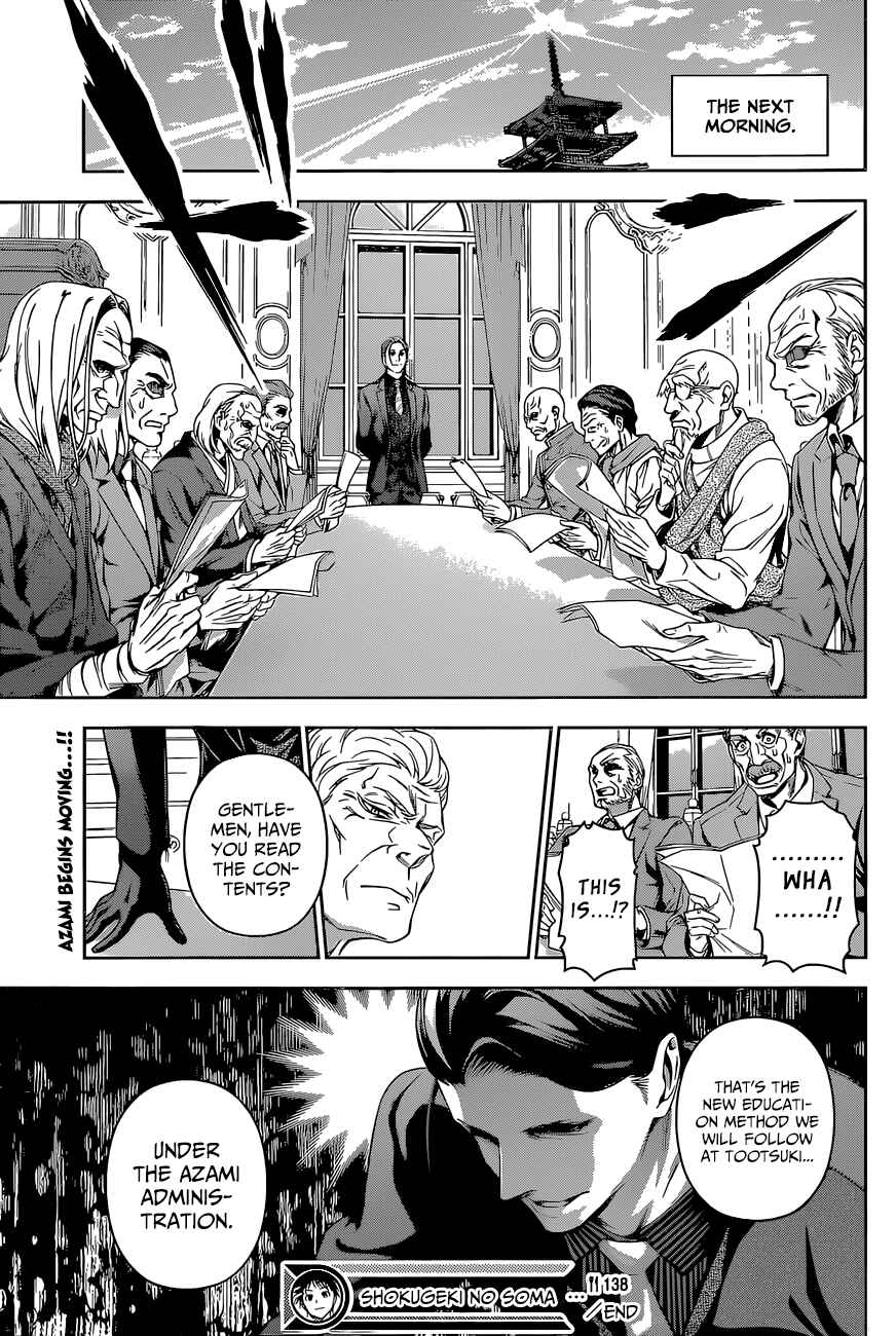 Food Wars!: Shokugeki no Soma Chapter 138 page 20