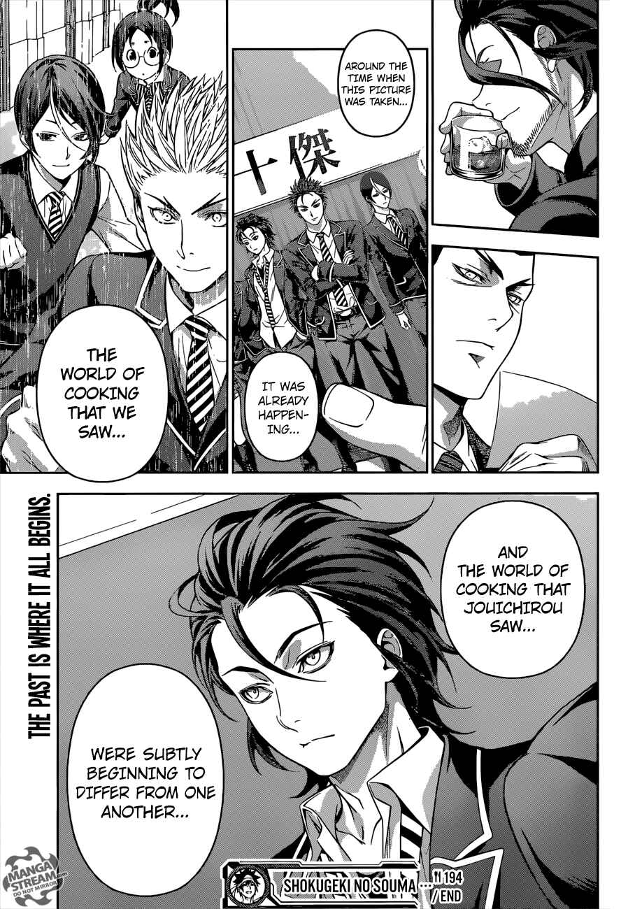 Food Wars!: Shokugeki no Soma Chapter 194 page 18