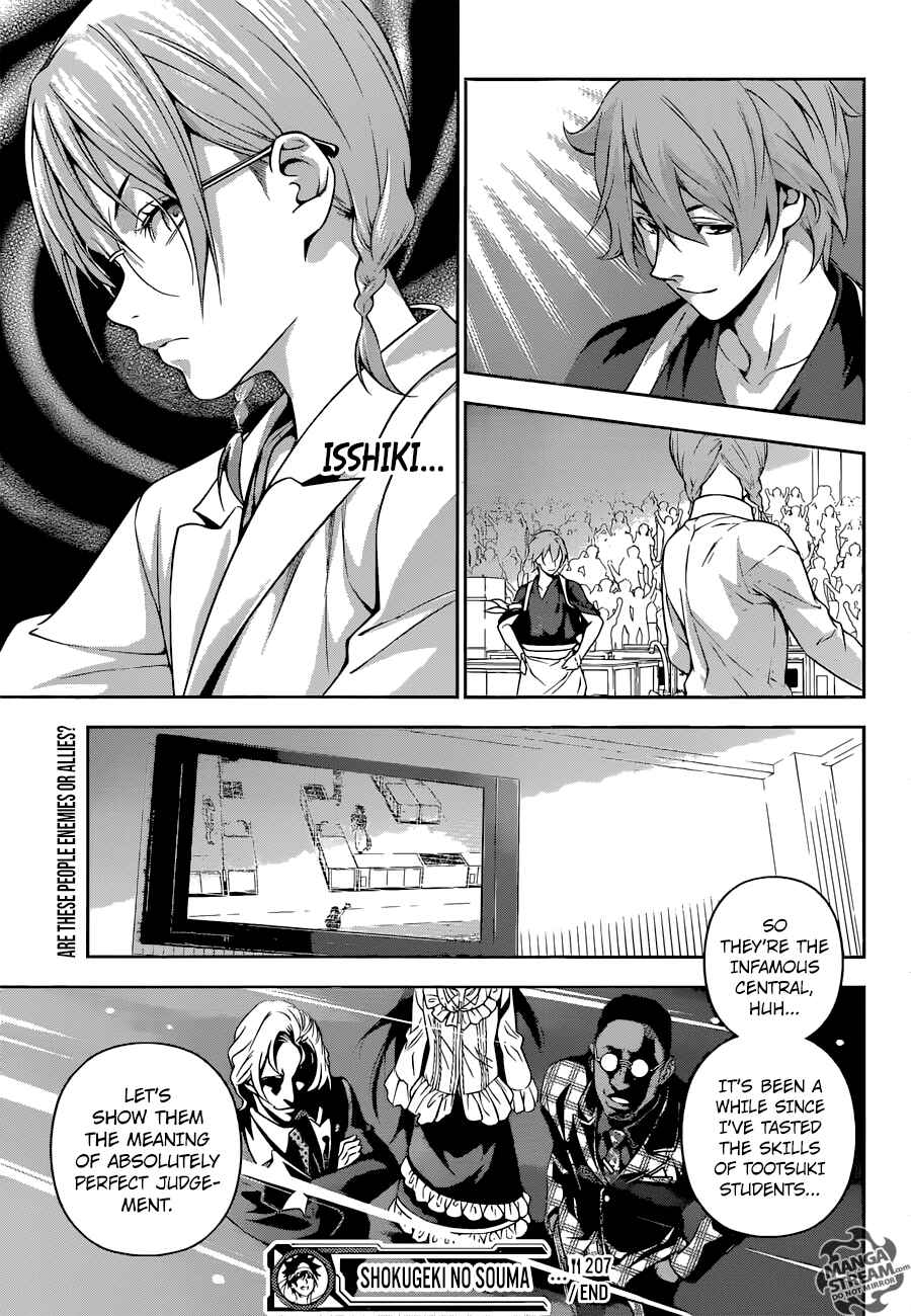 Food Wars!: Shokugeki no Soma Chapter 207 page 18