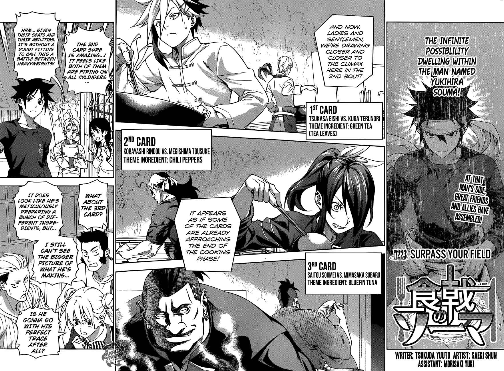 Food Wars!: Shokugeki no Soma Chapter 223 page 1