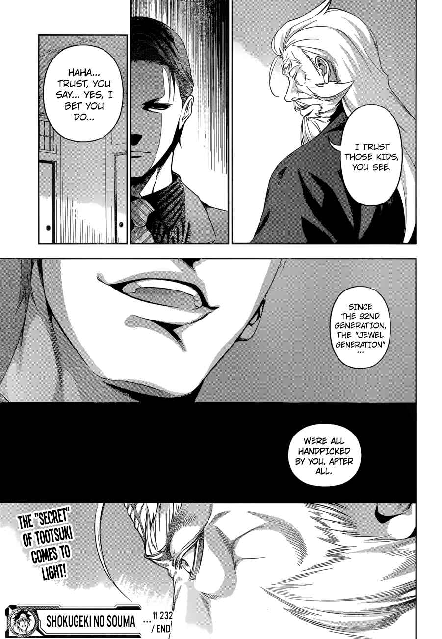 Food Wars!: Shokugeki no Soma Chapter 232 page 21