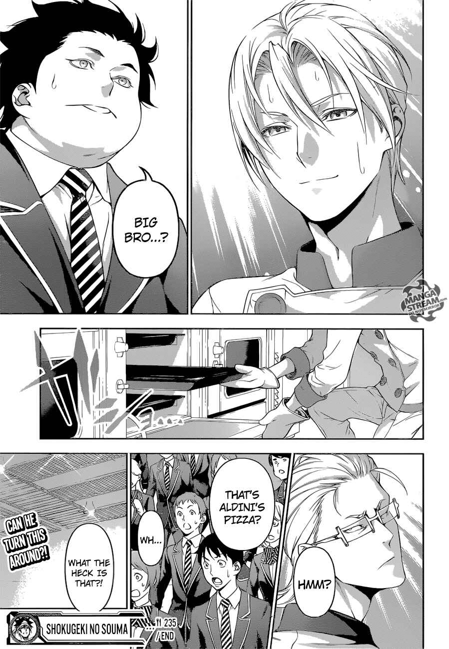 Food Wars!: Shokugeki no Soma Chapter 235 page 19