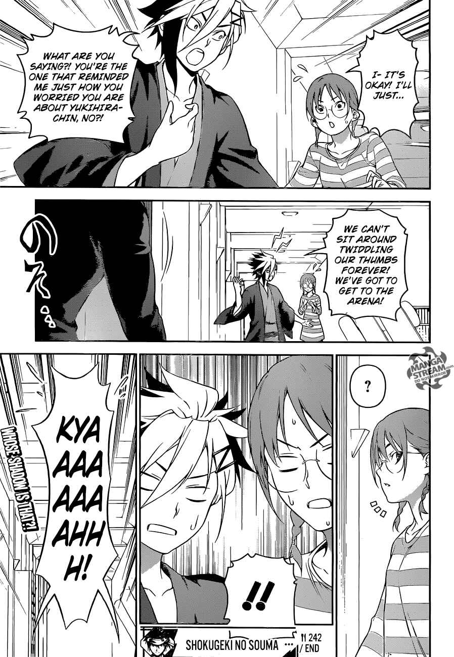 Food Wars!: Shokugeki no Soma Chapter 242 page 17