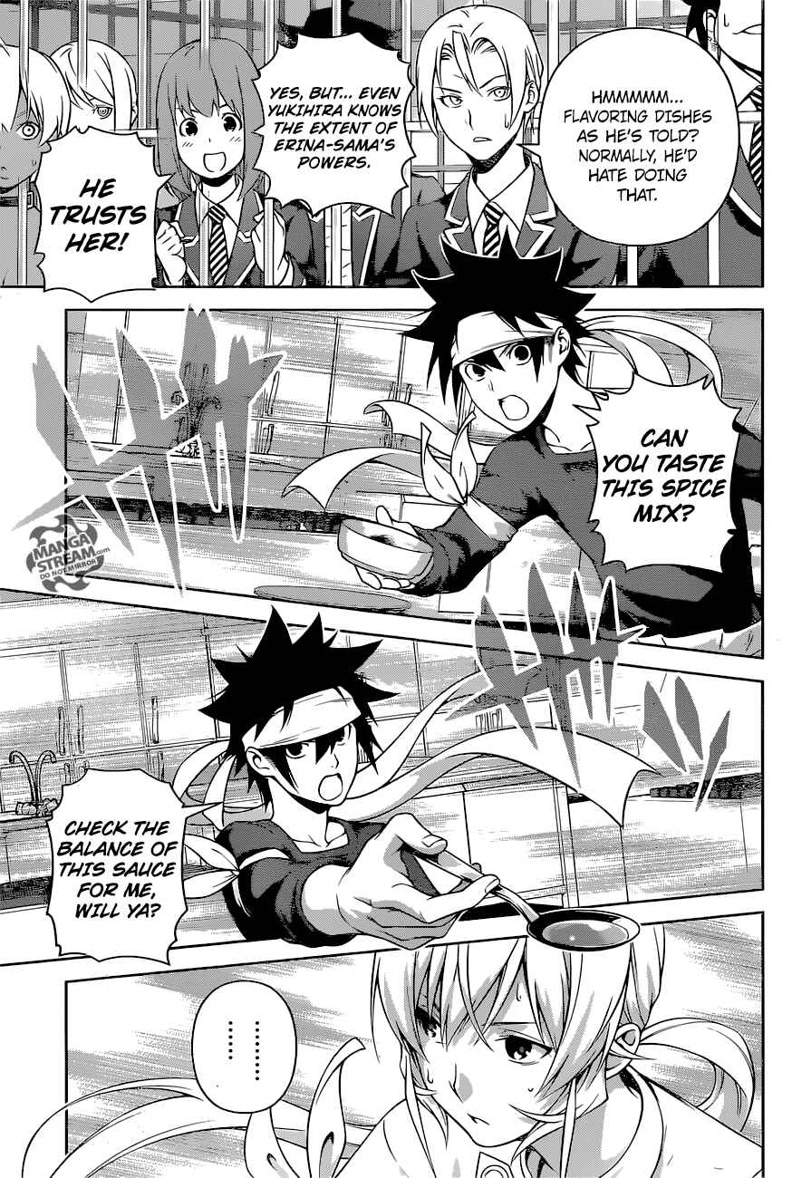 Food Wars!: Shokugeki no Soma Chapter 257 page 17