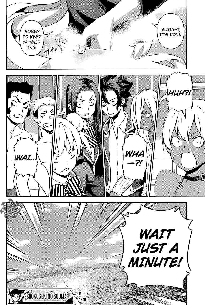 Food Wars!: Shokugeki no Soma Chapter 257 page 20