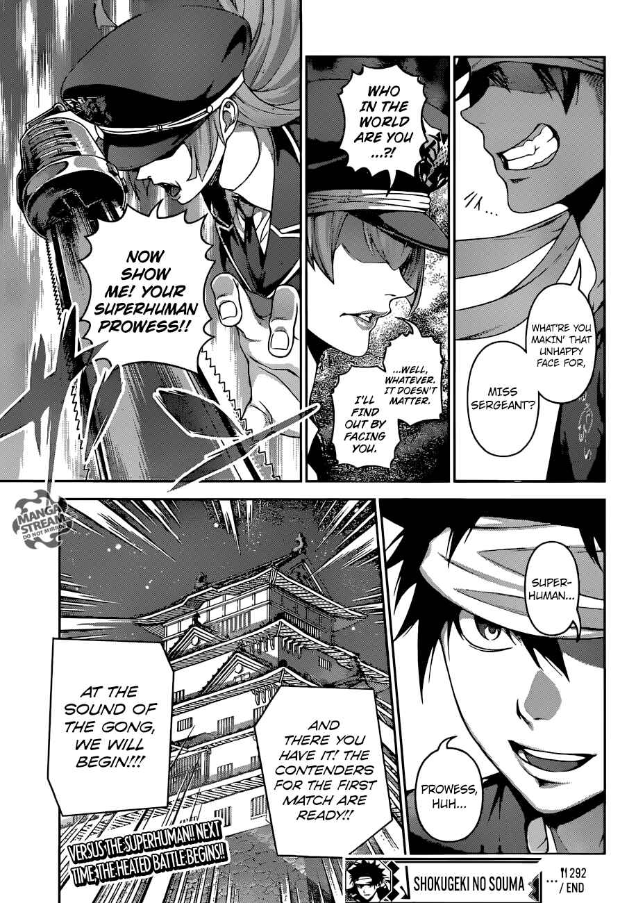 Food Wars!: Shokugeki no Soma Chapter 292 page 18