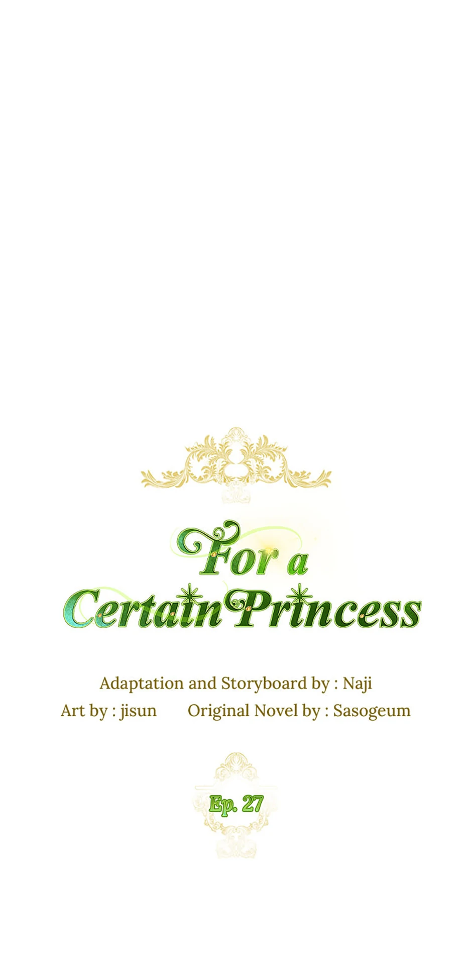 For a Certain Princess [Official] Chapter 27 page 25