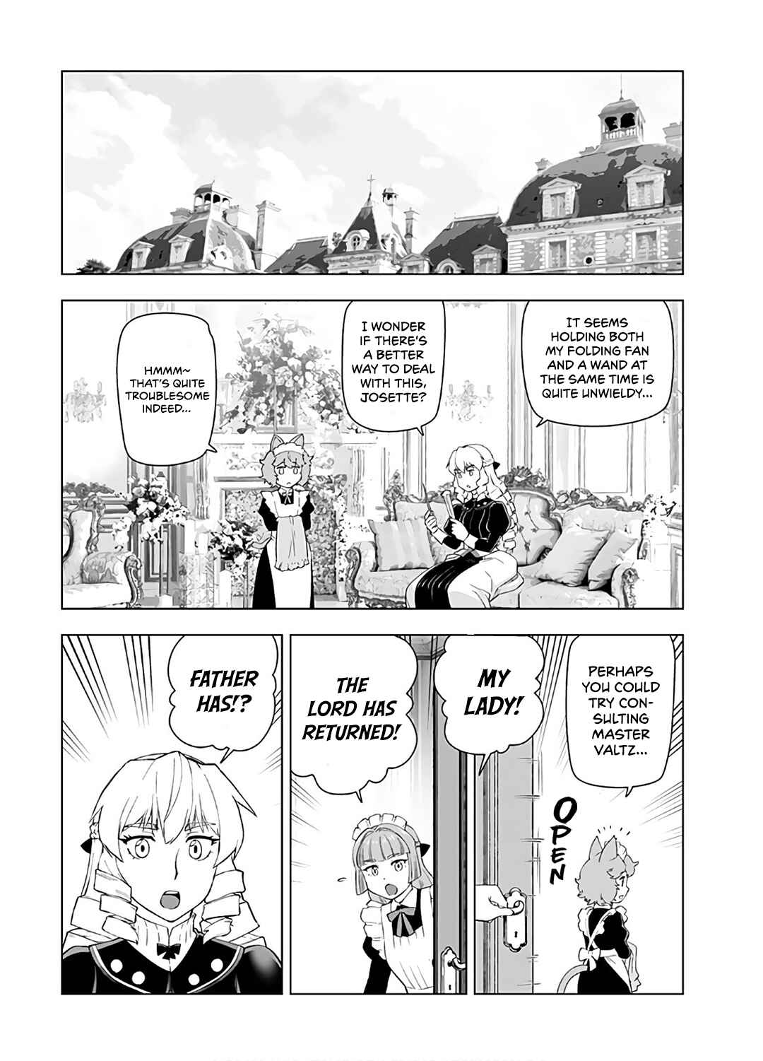 From Bureaucrat to Villainess: Dad's Been Reincarnated! Chapter 13 page 1