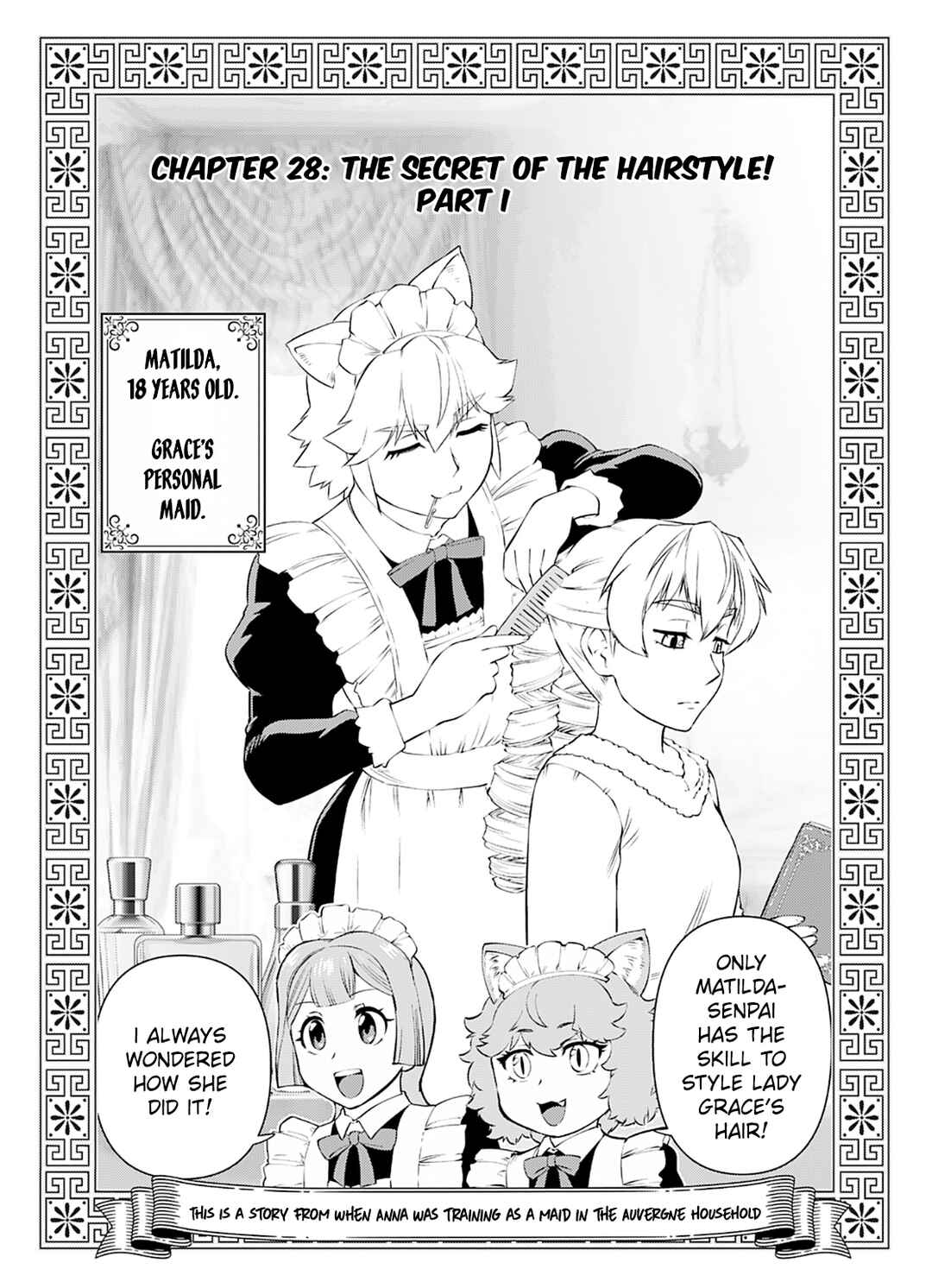 From Bureaucrat to Villainess: Dad's Been Reincarnated! Chapter 28 page 1