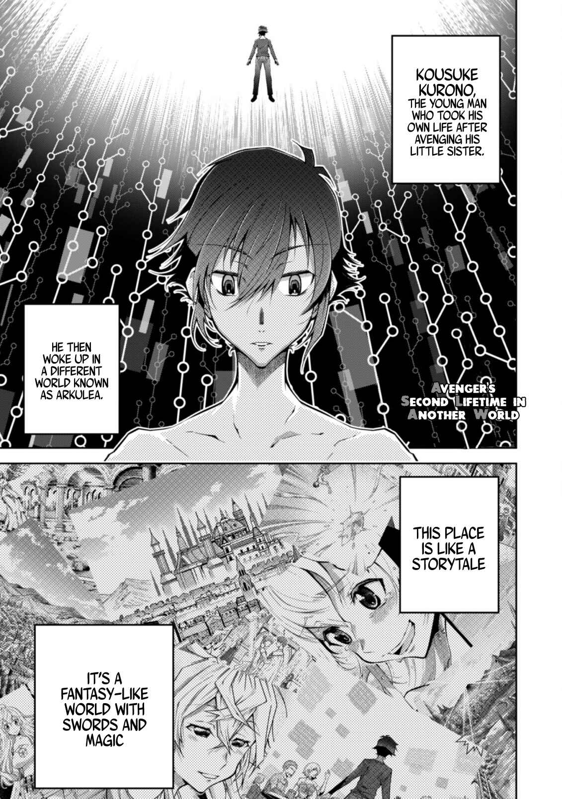 Fukushuu Kansuisha no Jinsei Nishuume Isekaitan Chapter 8 page 1
