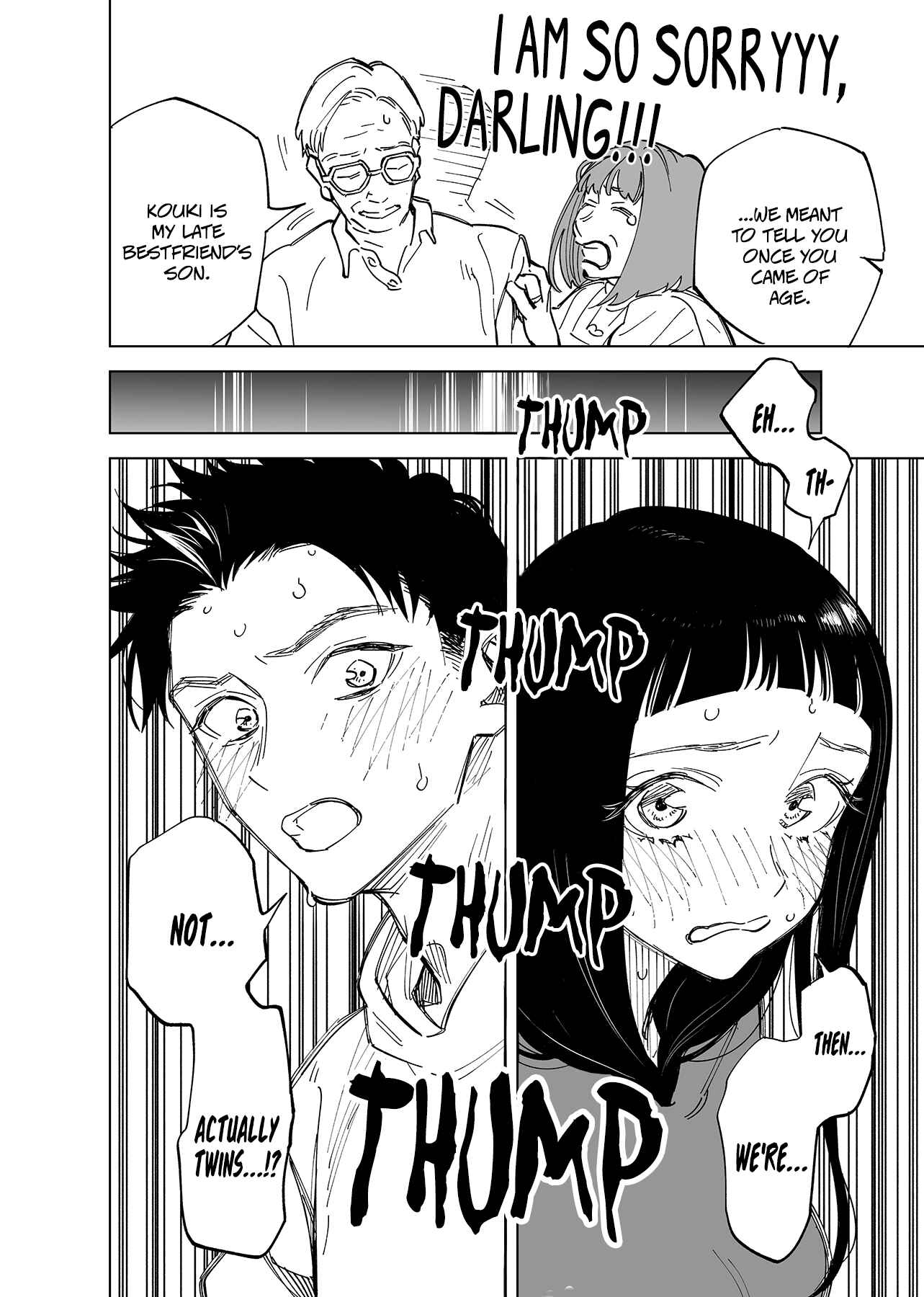 Futago-tachi no Shojijou Chapter 1 page 4