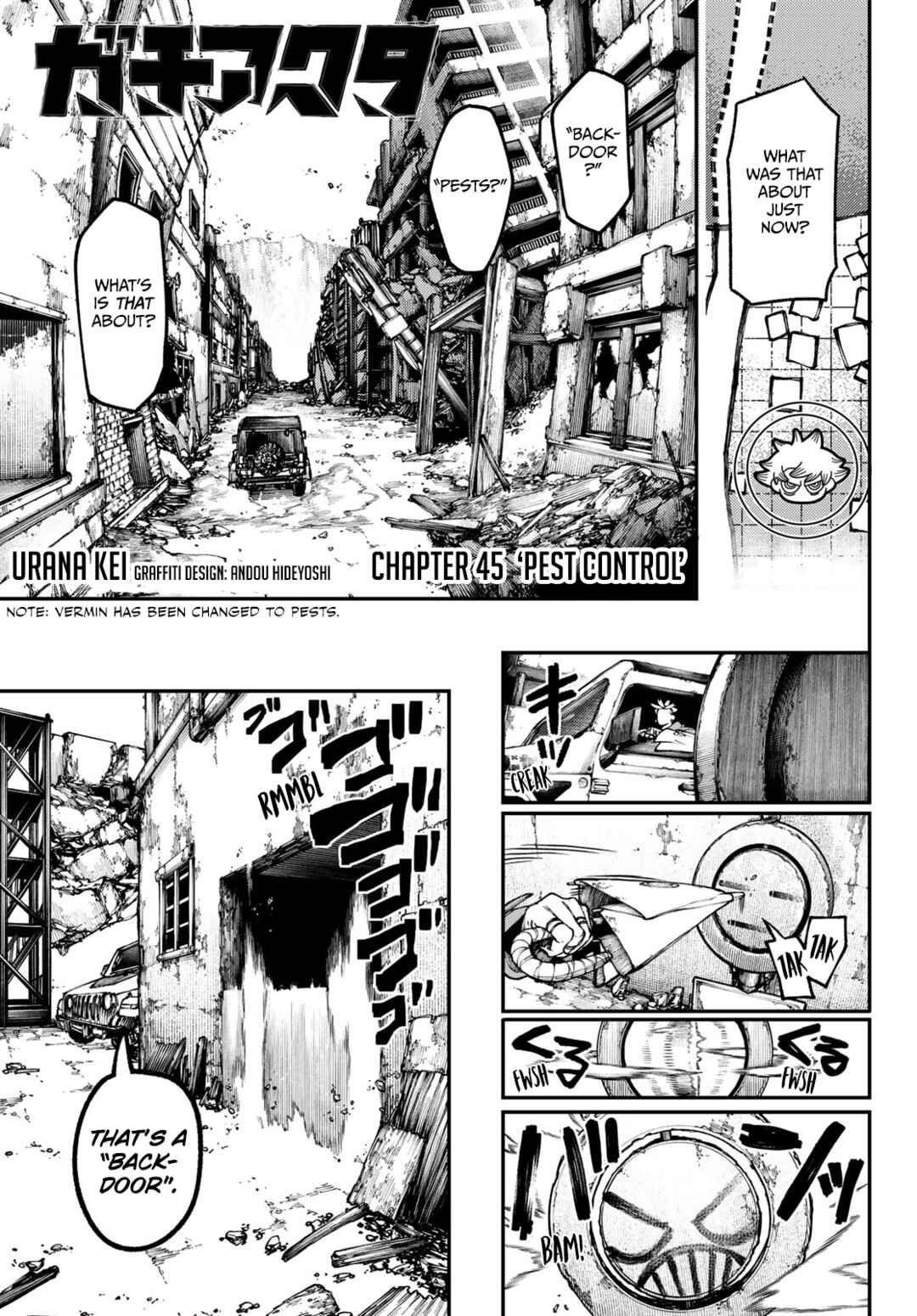 Gachiakuta Chapter 45 page 1