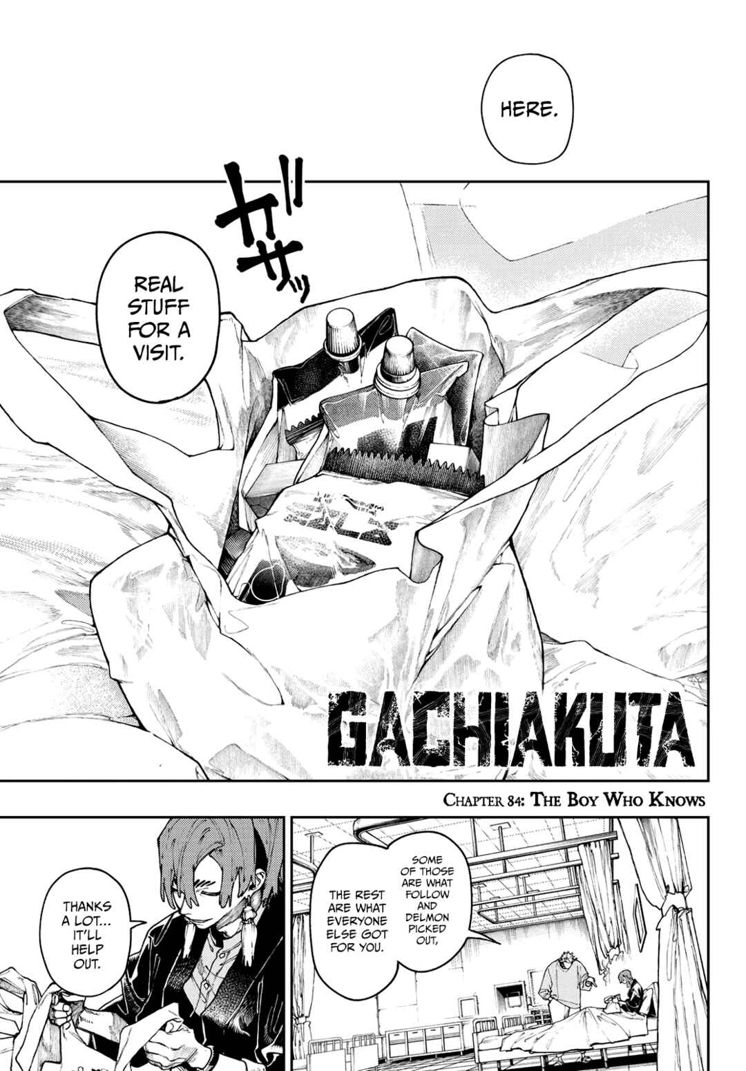Gachiakuta Chapter 84 page 1