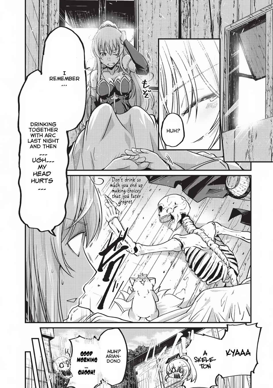 Gaikotsu Kishi-sama, Tadaima Isekai e Odekake-chuu Chapter 15 page 25