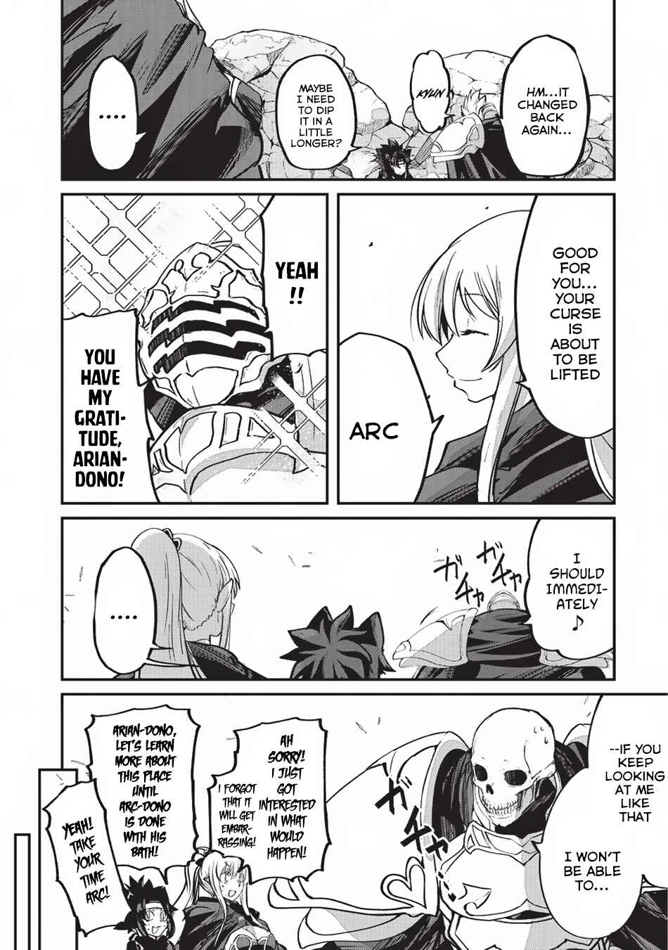 Gaikotsu Kishi-sama, Tadaima Isekai e Odekake-chuu Chapter 23 page 25