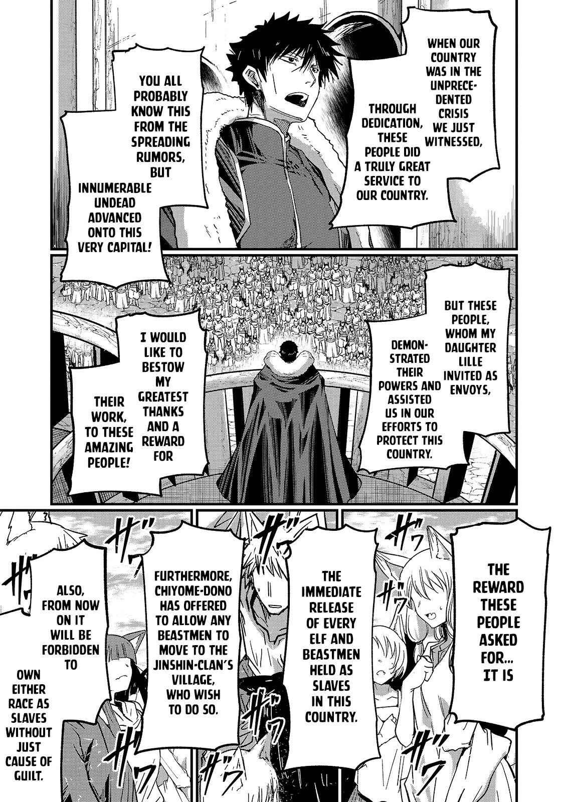 Gaikotsu Kishi-sama, Tadaima Isekai e Odekake-chuu Chapter 43 page 8
