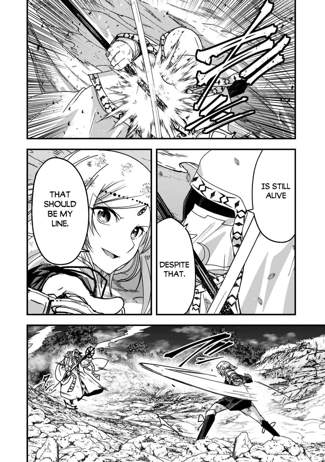 Gaikotsu Kishi-sama, Tadaima Isekai e Odekake-chuu Chapter 53 page 4