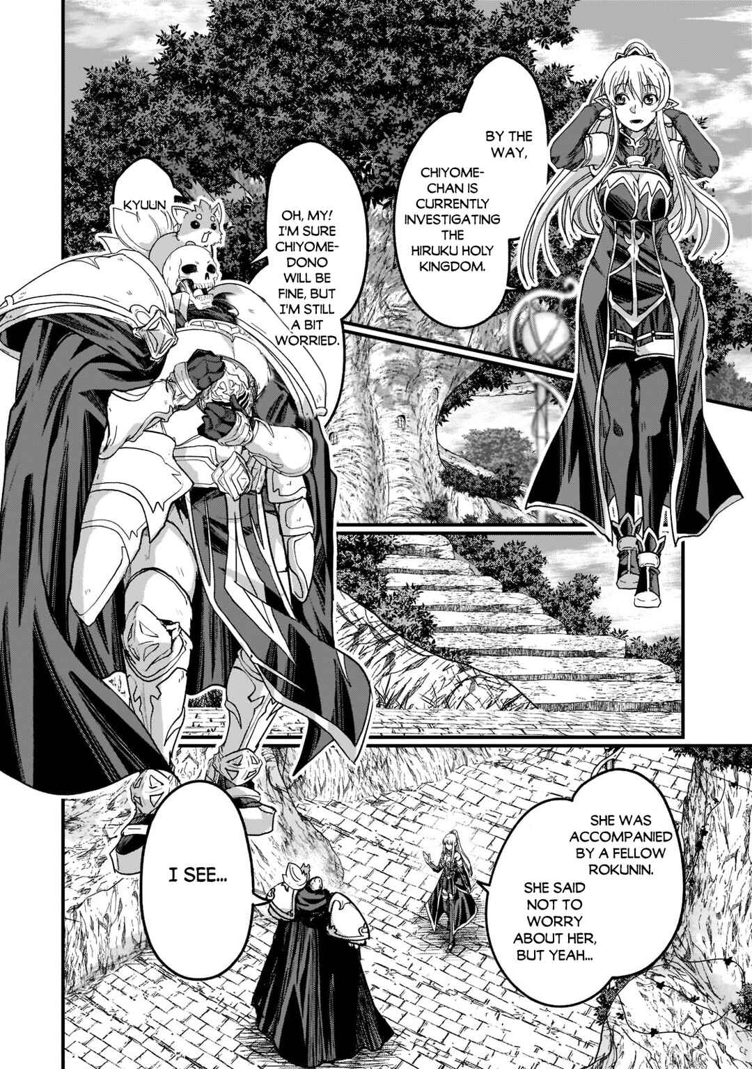 Gaikotsu Kishi-sama, Tadaima Isekai e Odekake-chuu Chapter 55.2 page 9