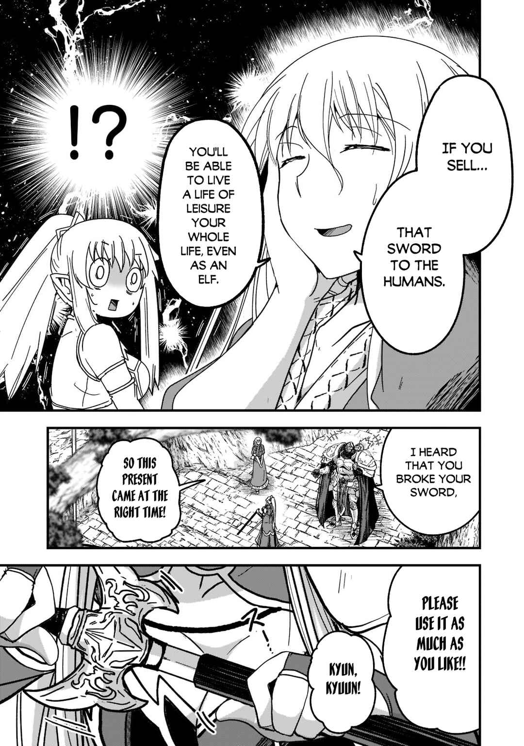 Gaikotsu Kishi-sama, Tadaima Isekai e Odekake-chuu Chapter 55.2 page 14