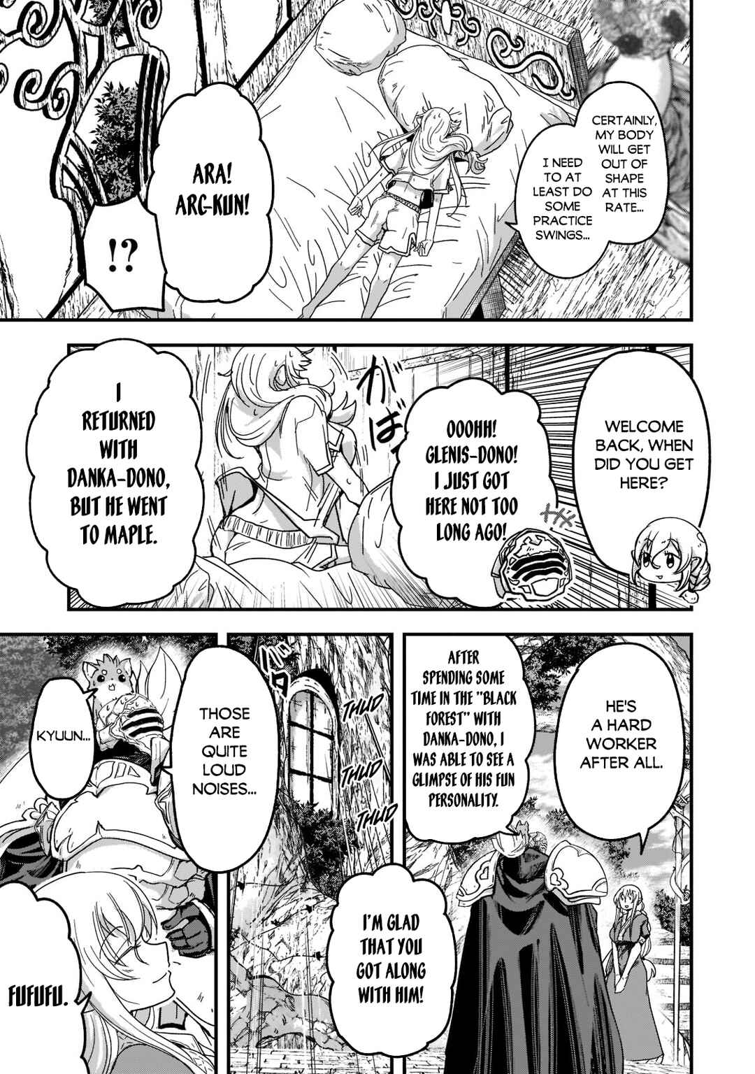 Gaikotsu Kishi-sama, Tadaima Isekai e Odekake-chuu Chapter 55.2 page 6