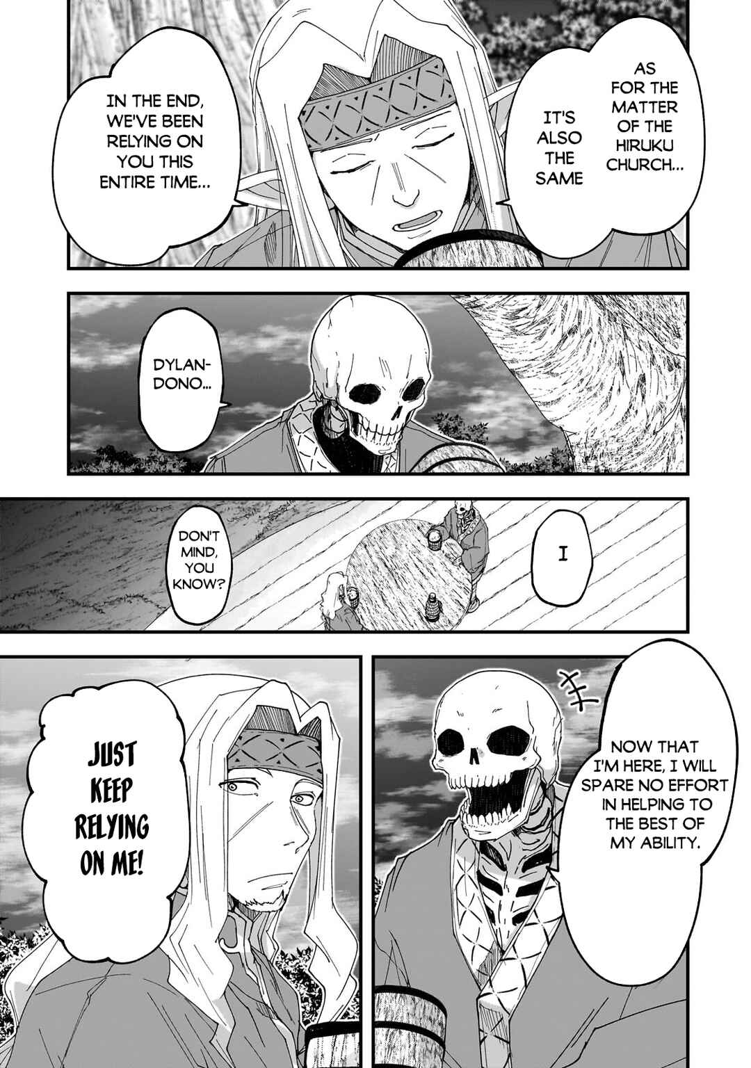 Gaikotsu Kishi-sama, Tadaima Isekai e Odekake-chuu Chapter 62.1 page 9